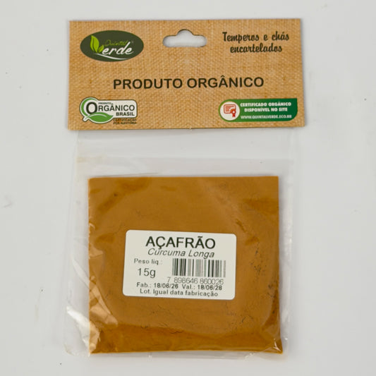 Açafrão da Terra Orgânico em Pó