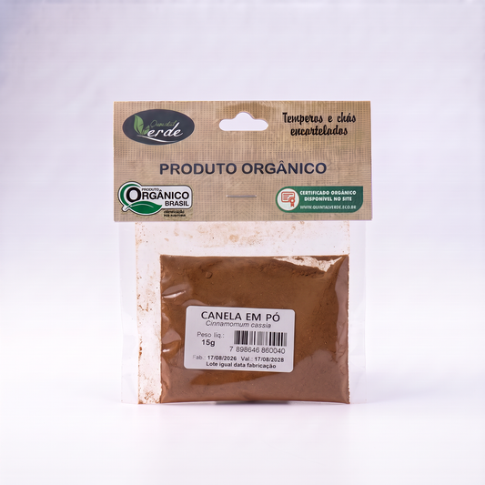 Canela Orgânica em Pó