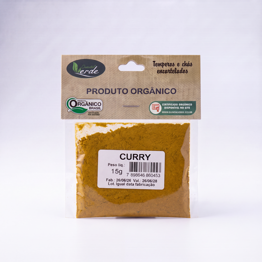 Curry Orgânico em Pó