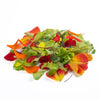 Salada Mesclun de Baby Leaves com Pétalas de Flores Orgânicas